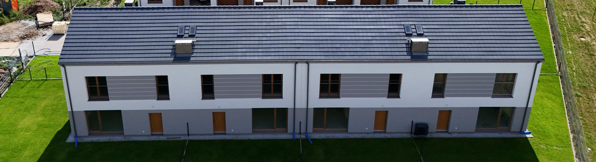 Domy przy ul. Działkowej, Bielany Wrocławskie - gotowe osiedle