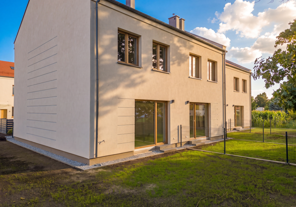 Domy w Biestrzykowie - widok gotowego osiedla 7