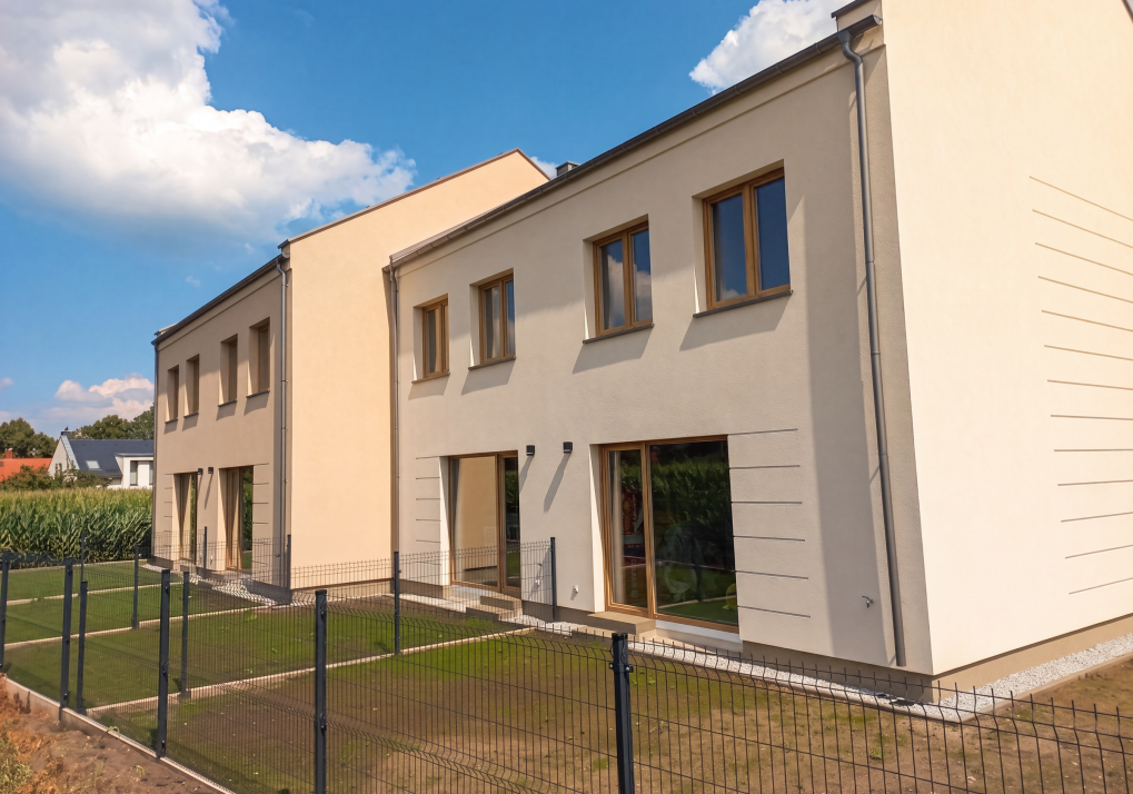 Domy w Biestrzykowie - widok gotowego osiedla 8