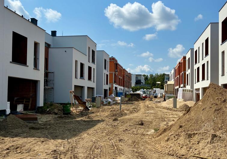 Rezydencje Ogrodowa - postępy budowy