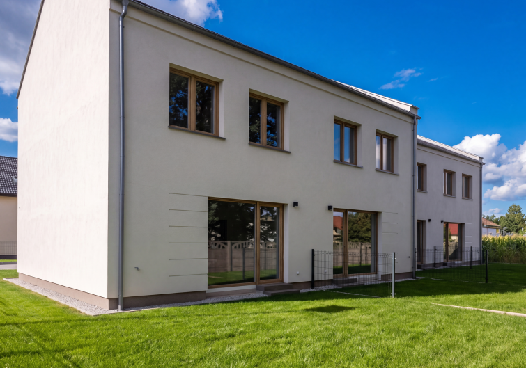 Domy w Biestrzykowie - widok gotowego osiedla 10